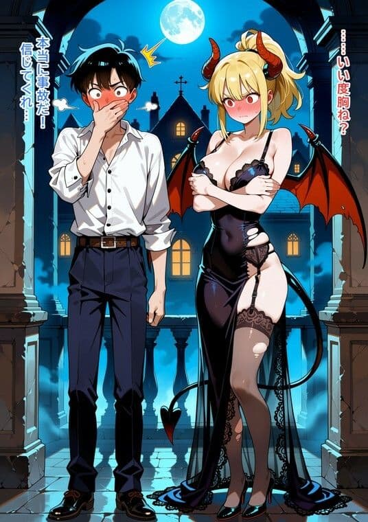 サキュバスと人間の禁断行為 サンプル2
