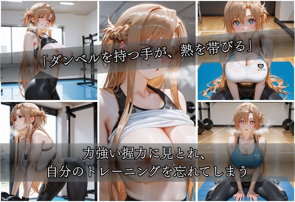 甘い汗だくストレッチvol7 サンプル4