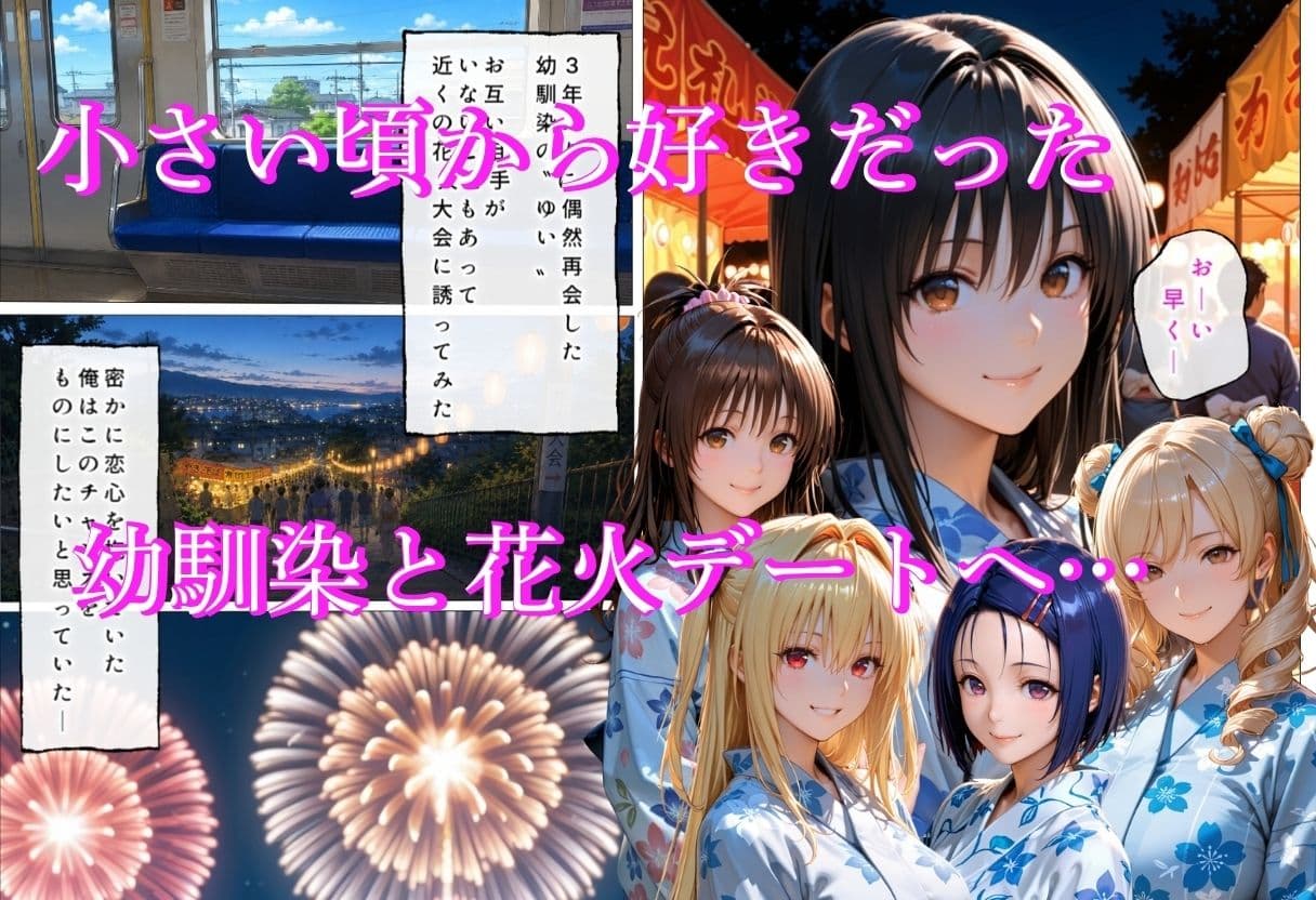 花火の夜に幼馴染は地に堕ちた Vol.2 サンプル1