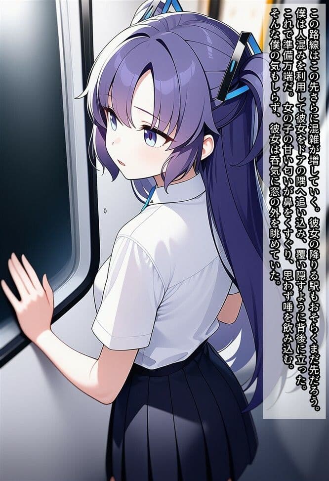 ユウカちゃんを盗撮したり痴○したりする話 サンプル3