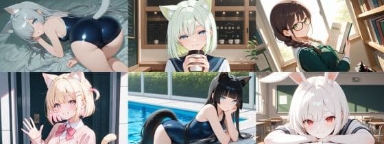 けもたちをひたすら後ろから見る時間 サンプル4