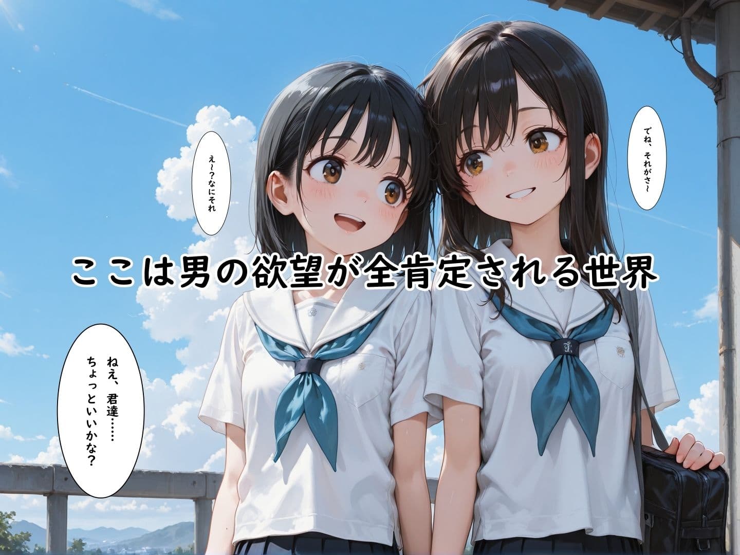 男性の欲望が全肯定される世界で磔にされた少女の末路 サンプル1