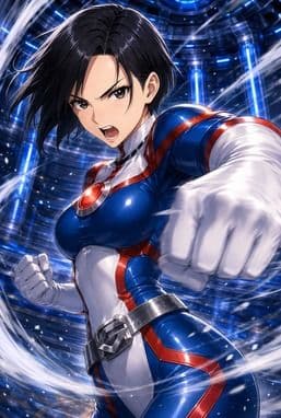 ダークヒロインVSガイアブルー サンプル1