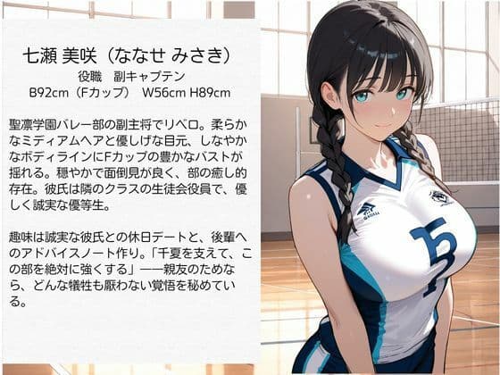 教師にNTRされた学園アイドルJ〇 バレー部編 サンプル2