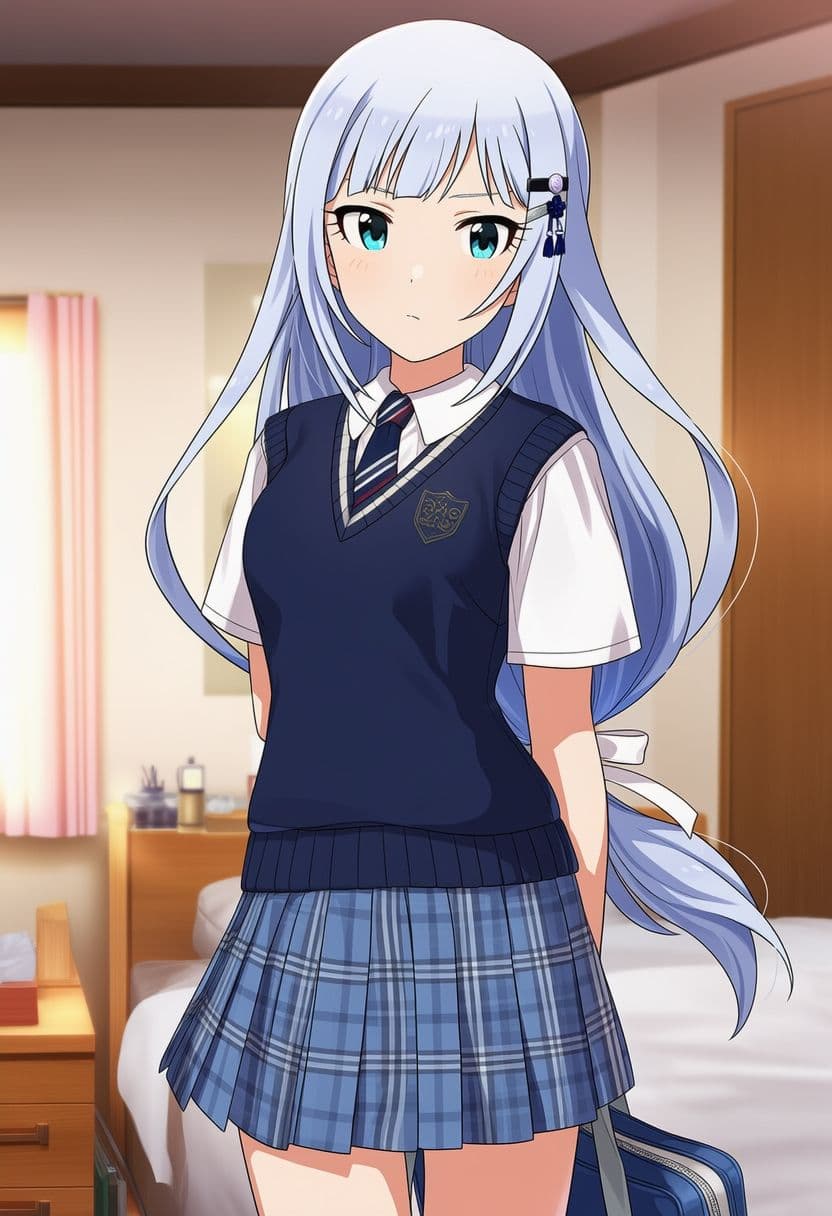 美少女アイドルと子作り（白〇紬編） サンプル1