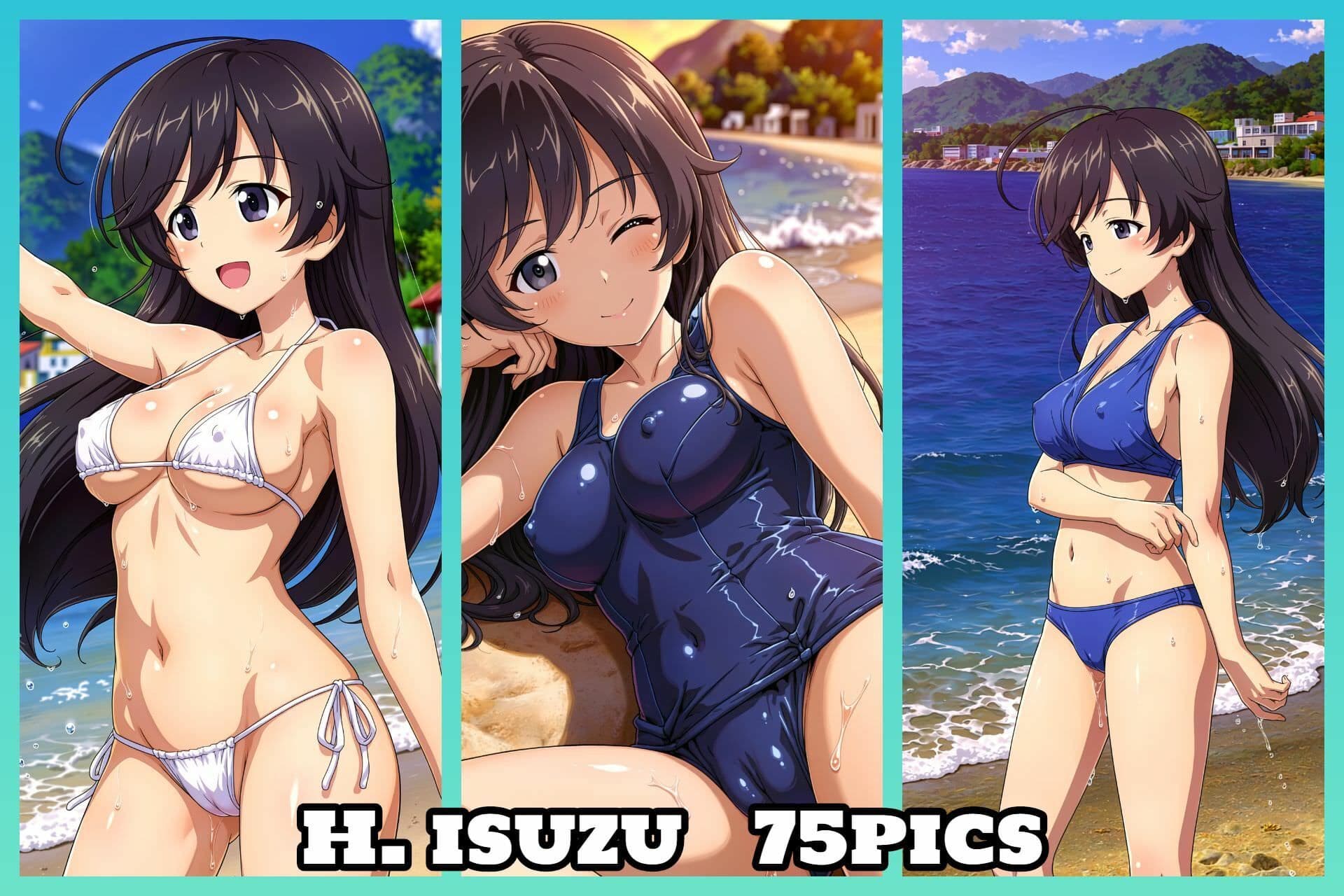 Girls und Swimwear あんこうチーム編 サンプル5