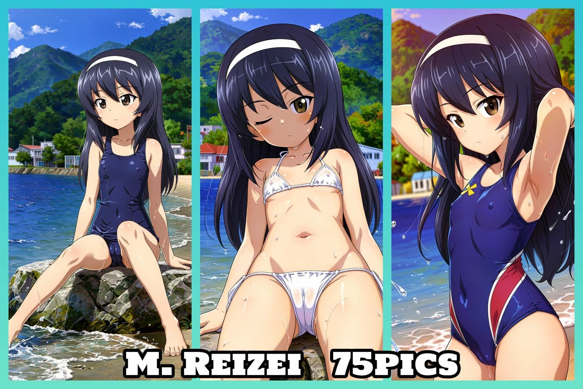 Girls und Swimwear あんこうチーム編 サンプル6