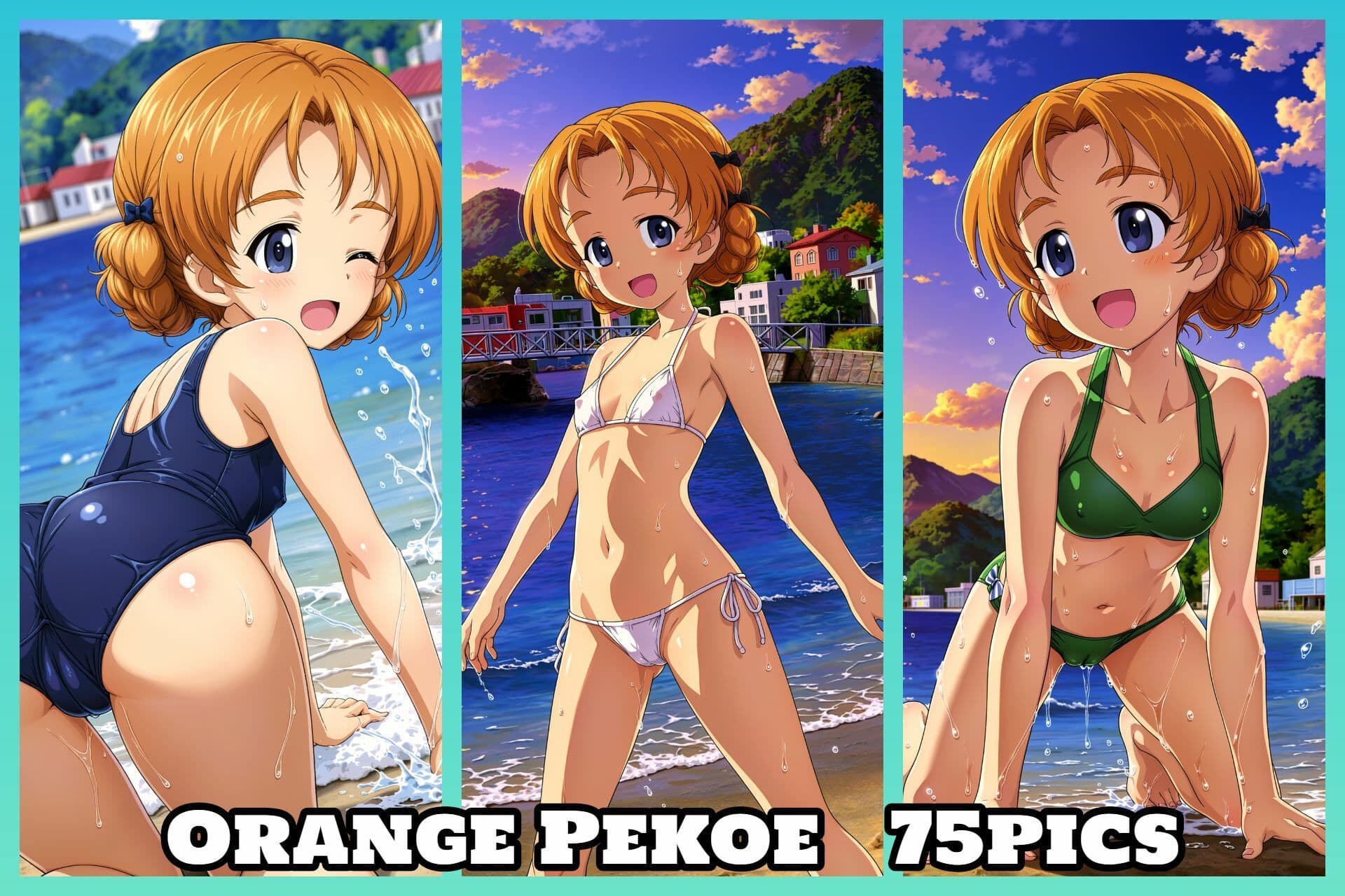 Girls und Swimwear 聖グロリアーナ編 サンプル3
