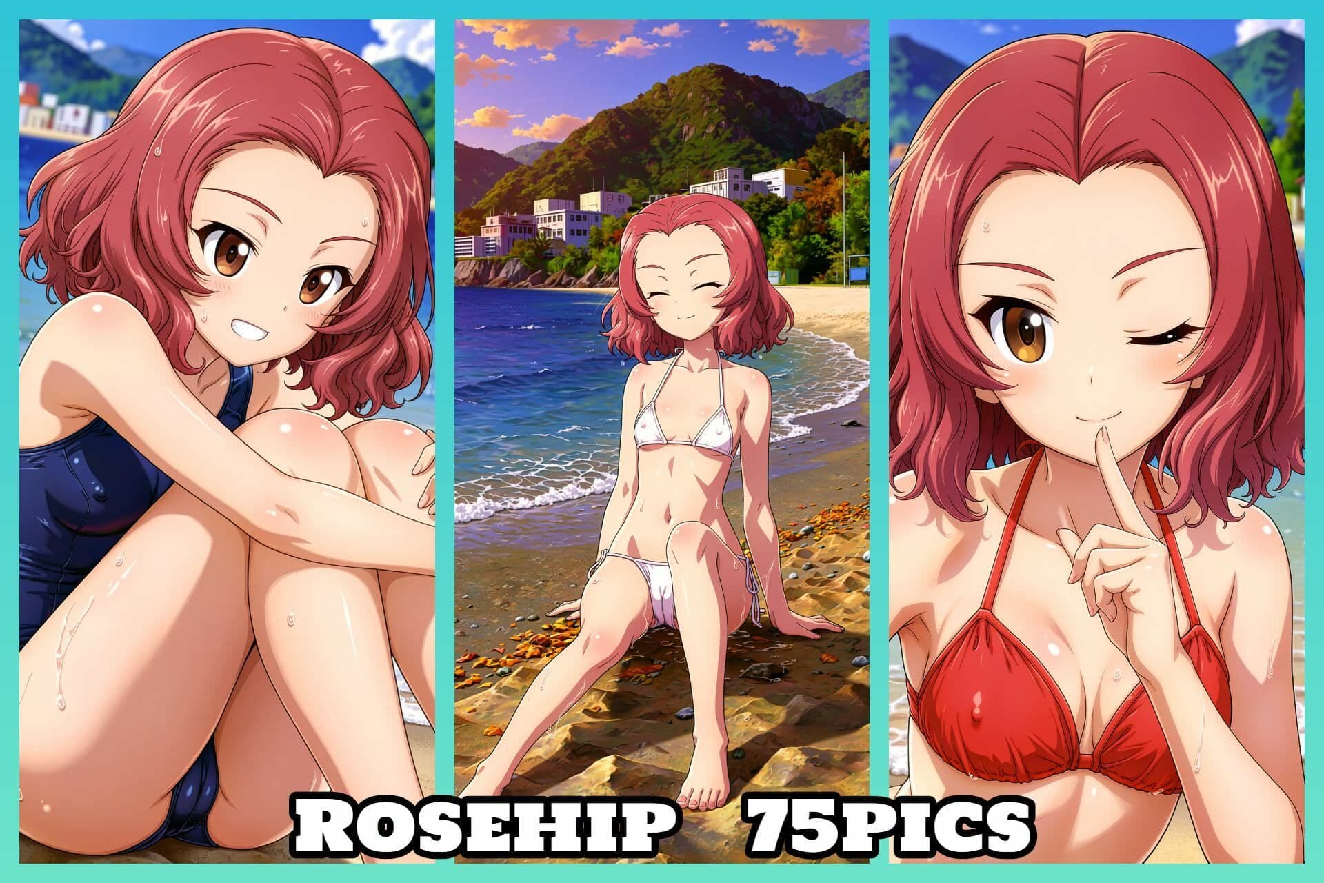 Girls und Swimwear 聖グロリアーナ編 サンプル4