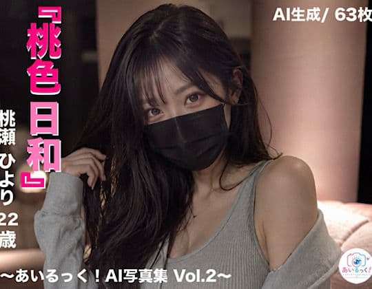 「桃色日和 」桃瀬ひより  〜あいるっく！AI写真集 Vol.2〜