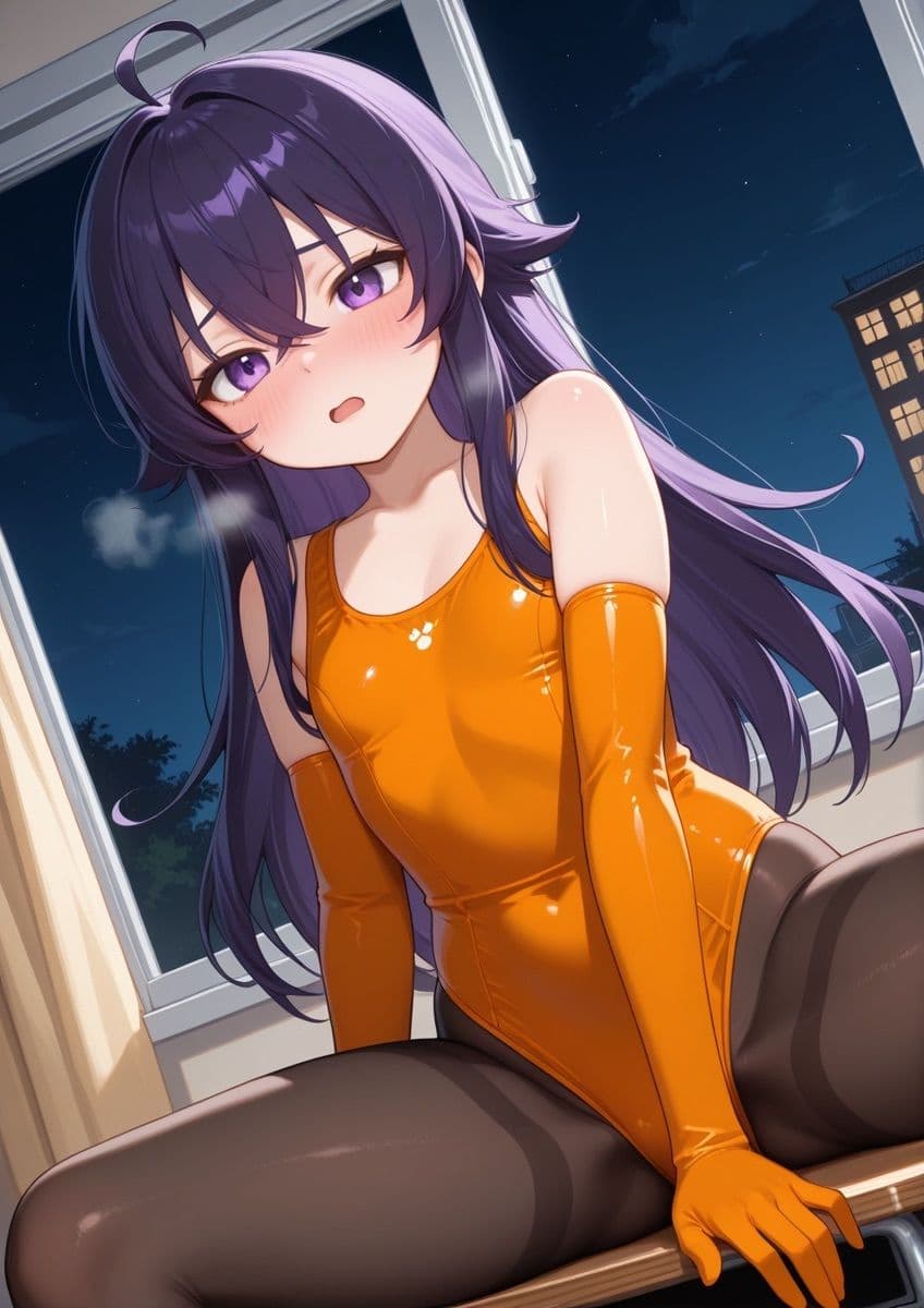 水着タイツの女の子が学校で誘惑するやつ 1 サンプル8