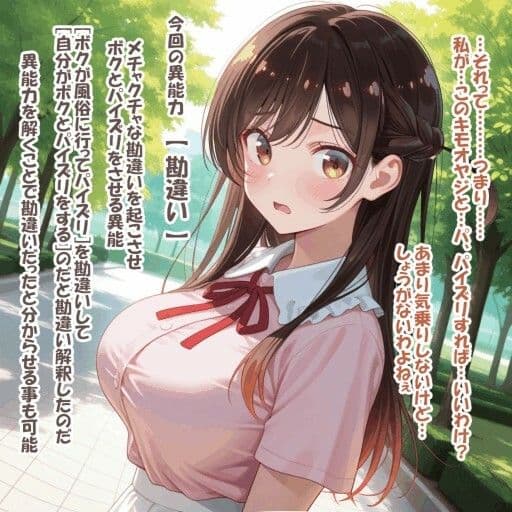 パイズリ異能力おじさん  勘違い 編 サンプル3