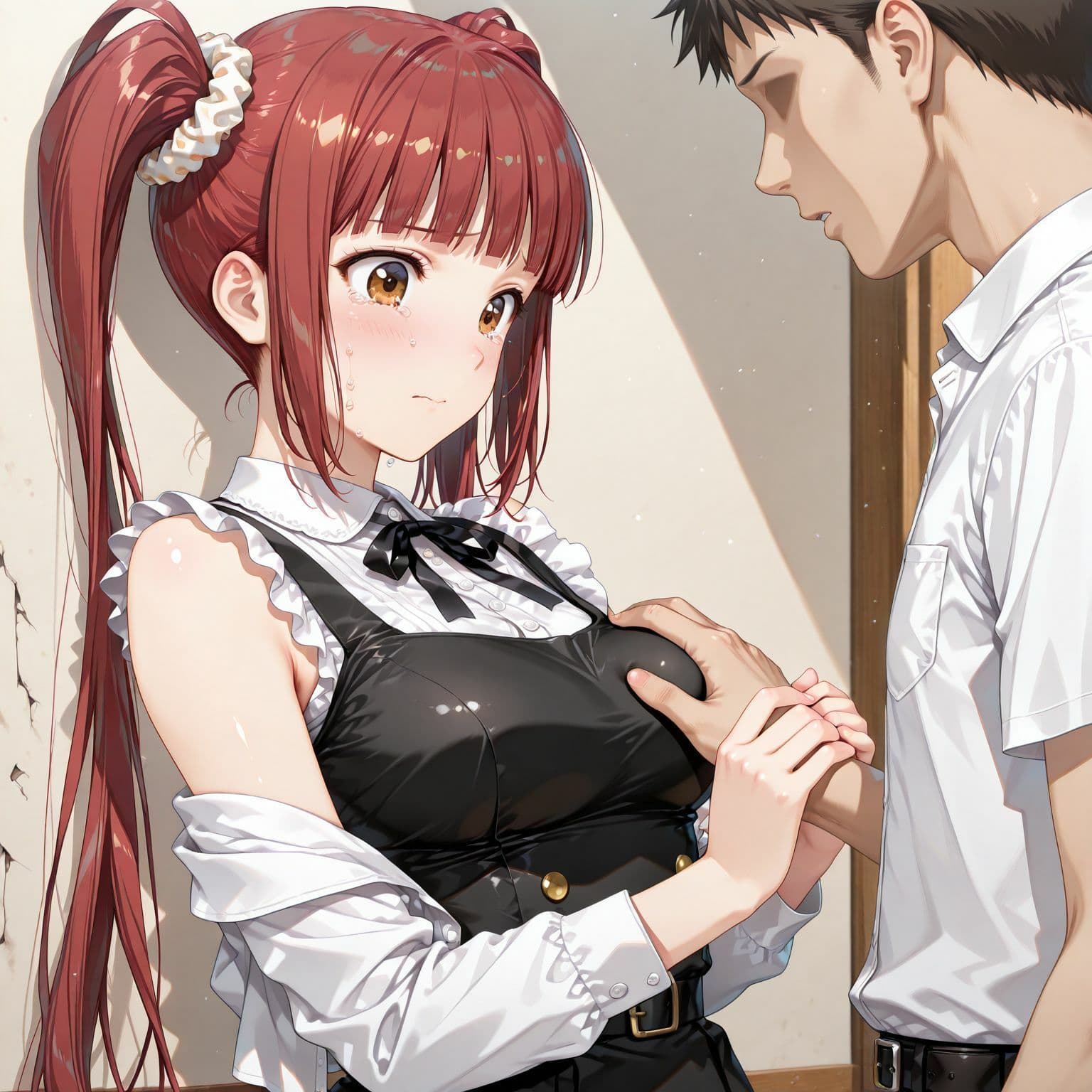 不良学生に絡まれて  松田  亜〇沙 サンプル2