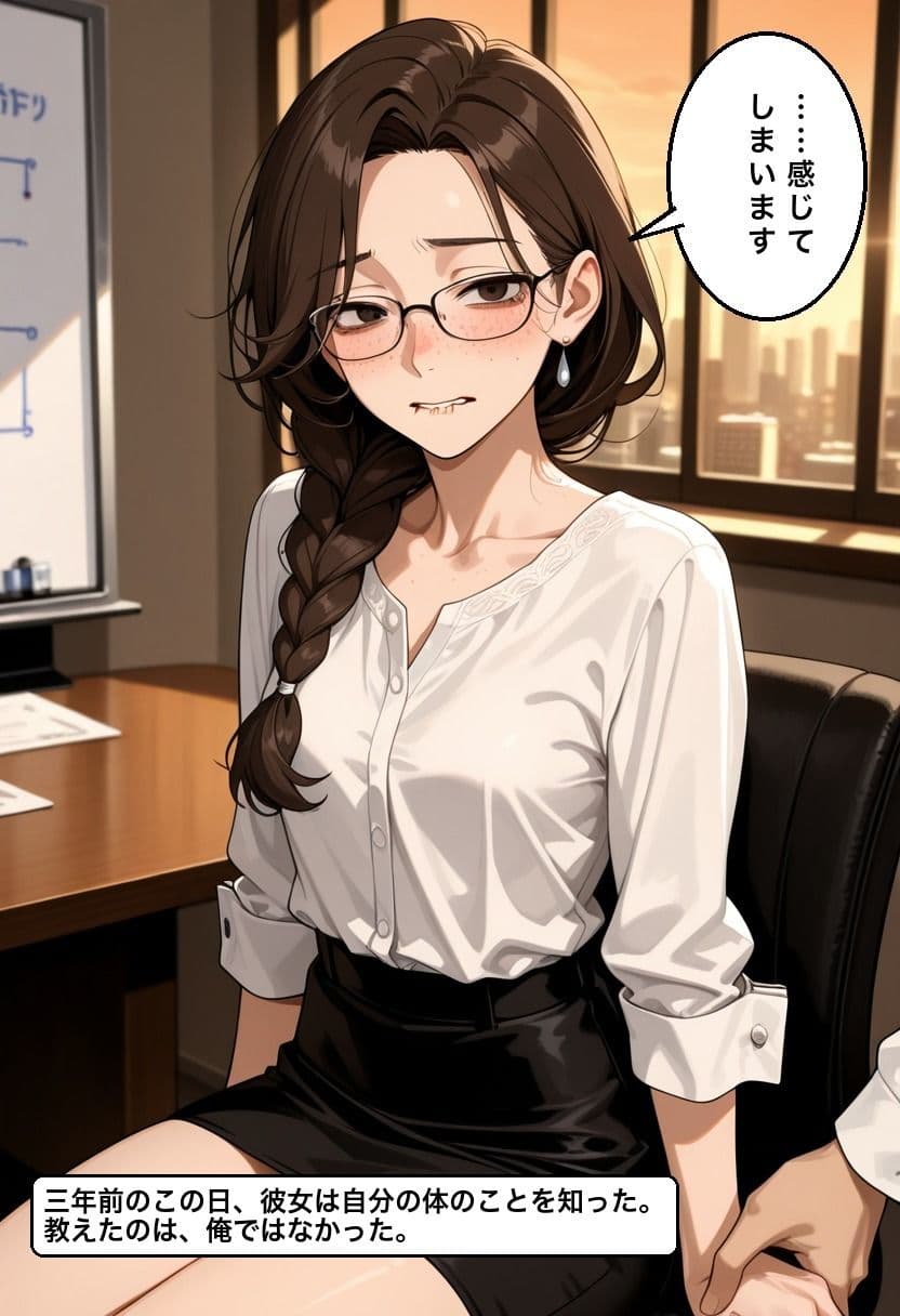 俺だけの女だと思ってた地味な同僚（26）が、デブでゲスな上司たちに三年前からNTRされてた話 サンプル2