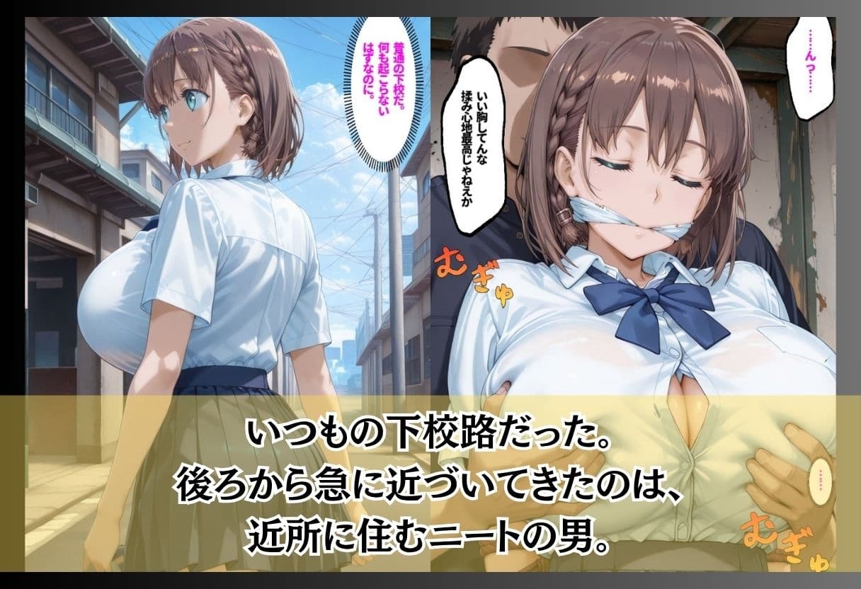 痴●魔の襲撃で眠らされた女たち サンプル1