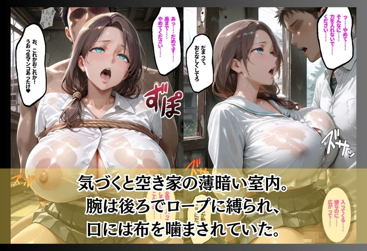 痴●魔の襲撃で眠らされた女たち サンプル3
