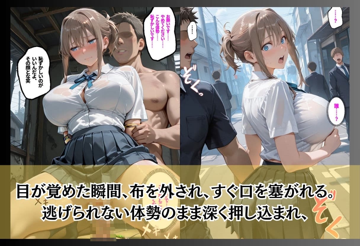 痴●魔の襲撃で眠らされた女たち サンプル5