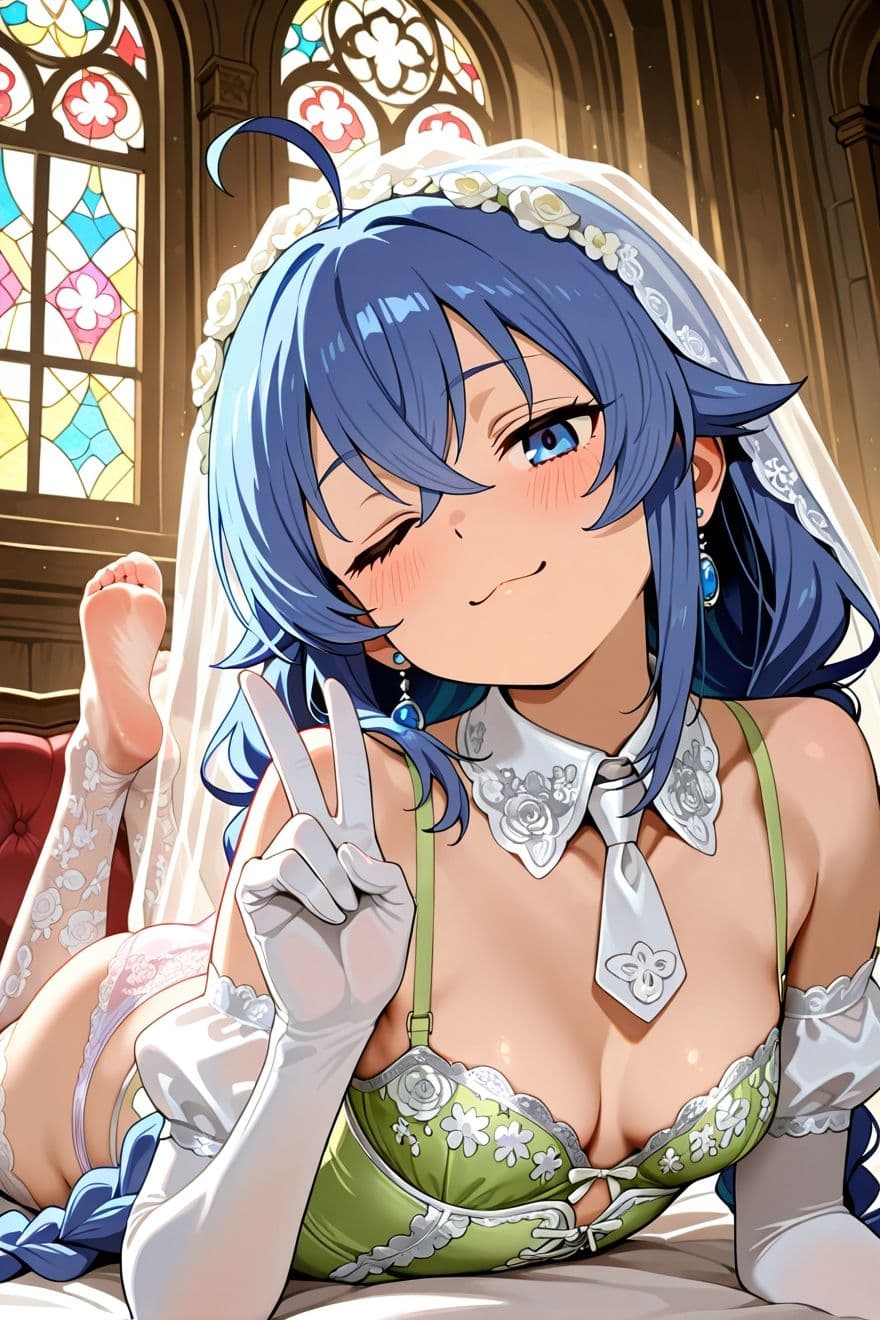 無職転生 ロキシー コスプレランジェリーグラビア＆コスプレヌードSEX集 サンプル3