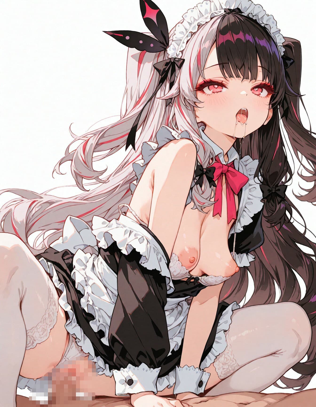 【FANZA限定】にじ〇んじの厳選CG集_メイドver ＃01【300枚】 サンプル9