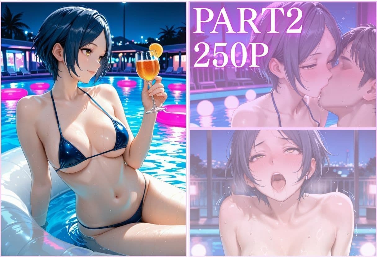 ナイトプールで犯●れ快楽堕ち vol.4 サンプル2