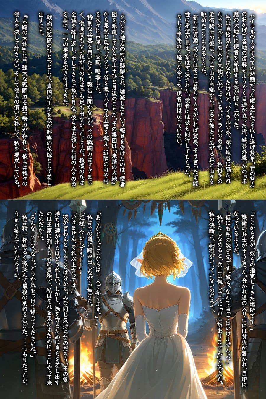 純白の贄姫ゼルダ 〜隷属の花嫁〜 サンプル1