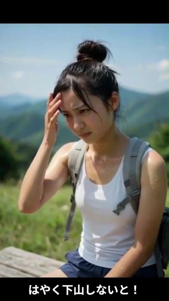 山登り  〜トイレ我慢下山〜 サンプル4