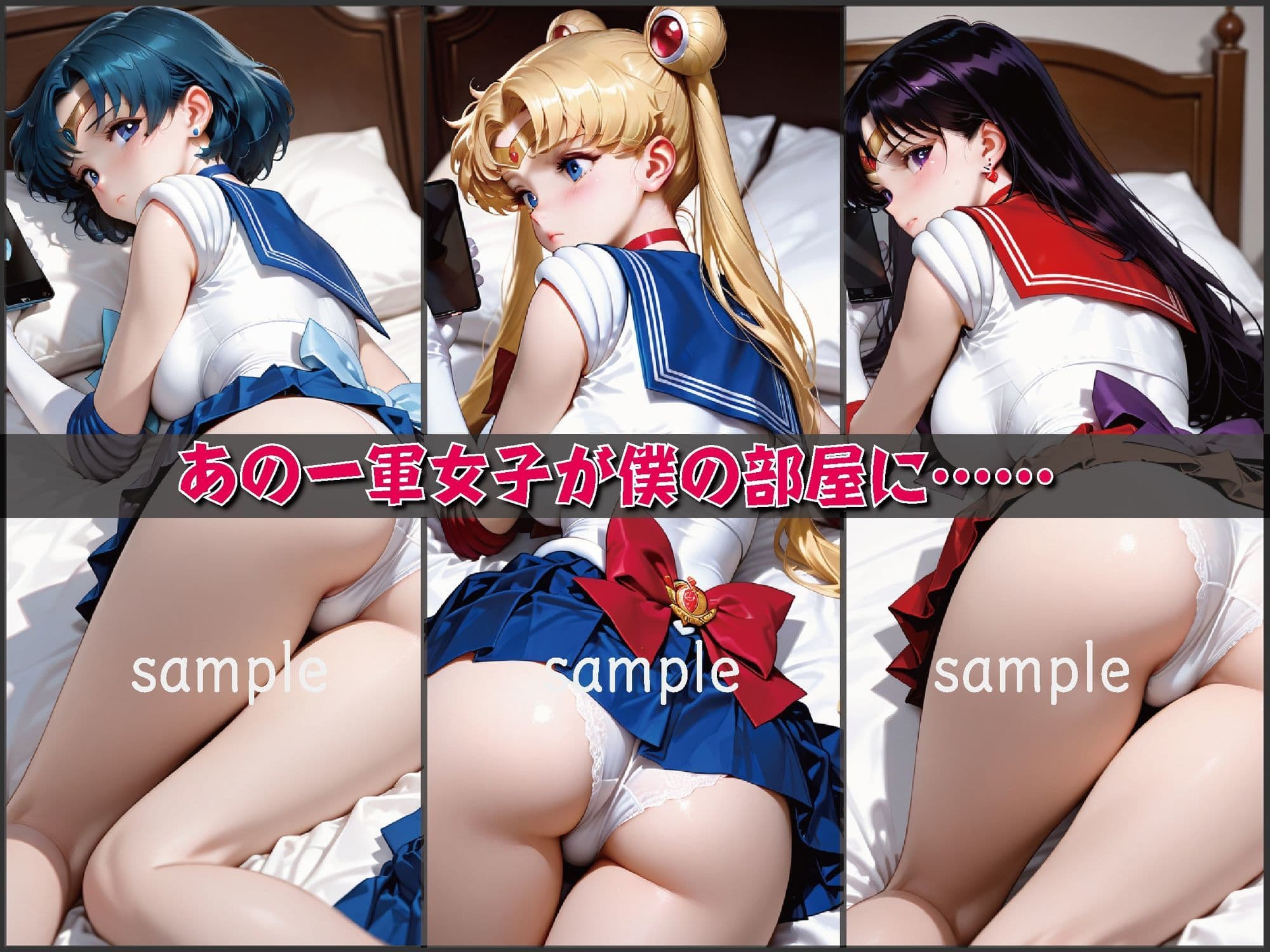 一軍女子が僕の部屋に…あま〜い誘惑…【豪華CG500枚収録】 サンプル3