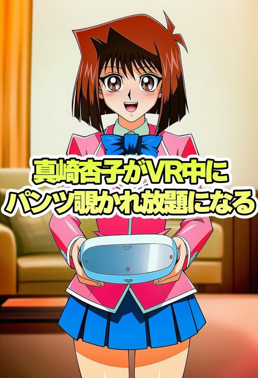真崎杏子ちゃんがVR中にパンチラ盗撮されまくる サンプル1