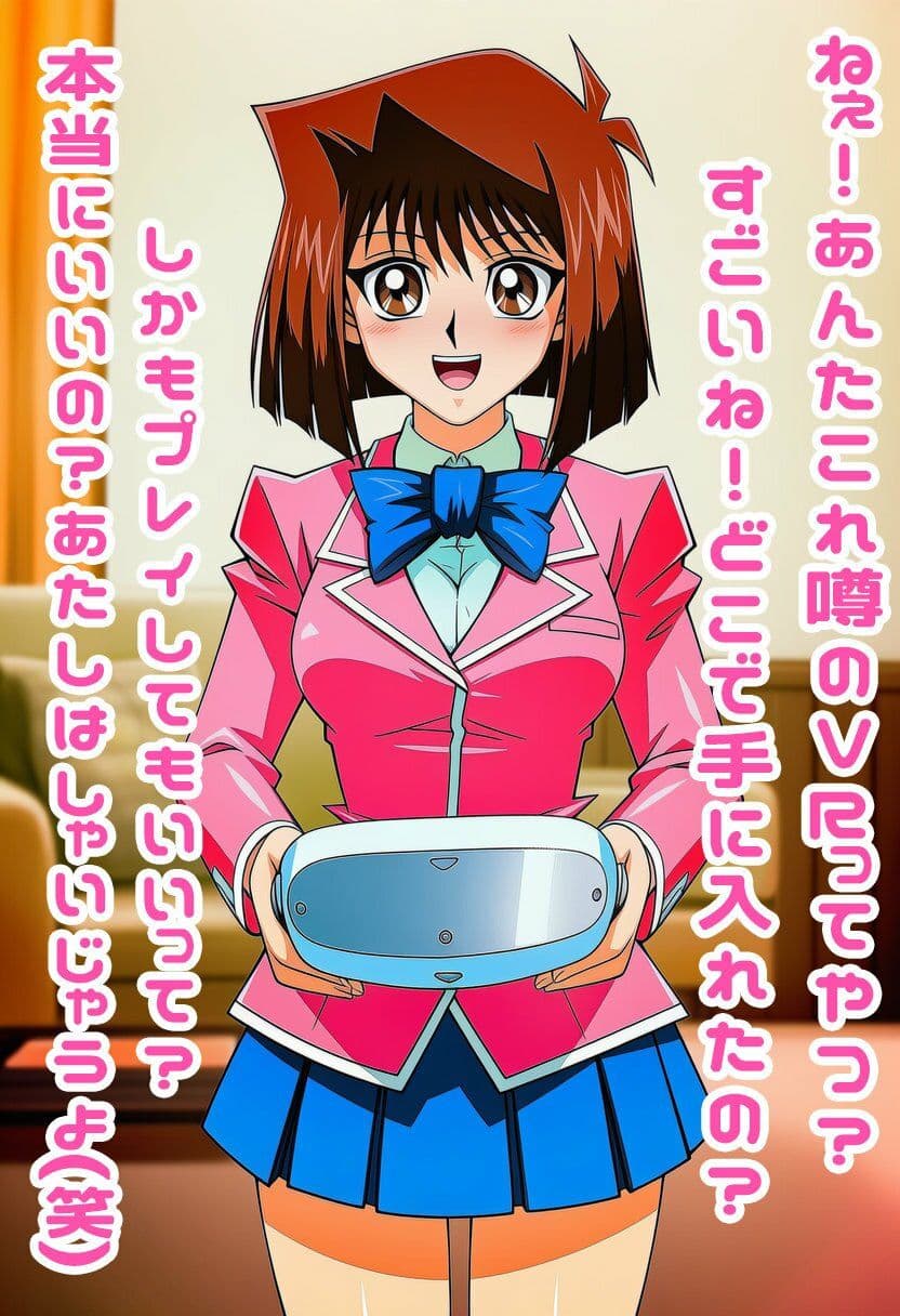 真崎杏子ちゃんがVR中にパンチラ盗撮されまくる サンプル2