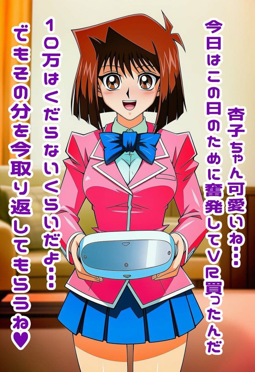 真崎杏子ちゃんがVR中にパンチラ盗撮されまくる サンプル3