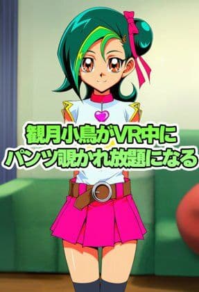 観月小鳥ちゃんがVR中にパンチラ盗撮されまくる サンプル1