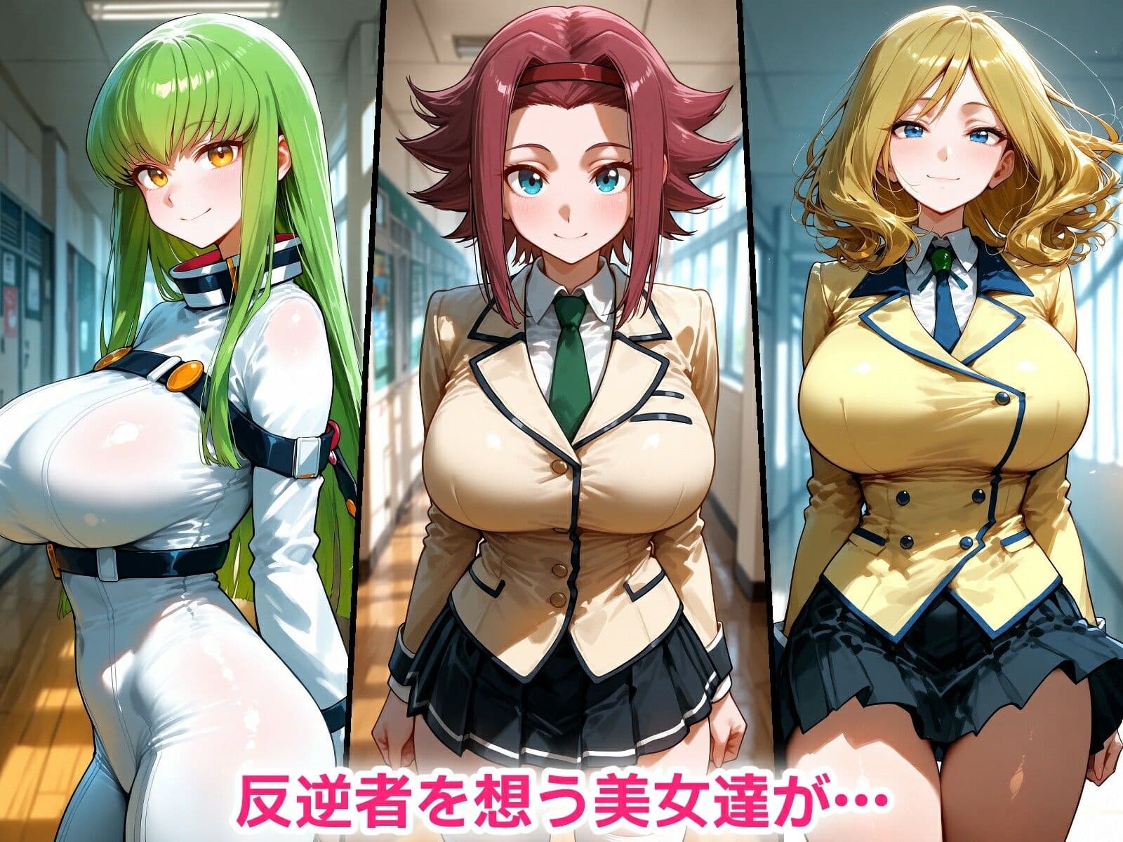 催●おじさんに寝取られる！反逆者を想う美女たち〜全員メス堕ち・孕ませ〜 サンプル1