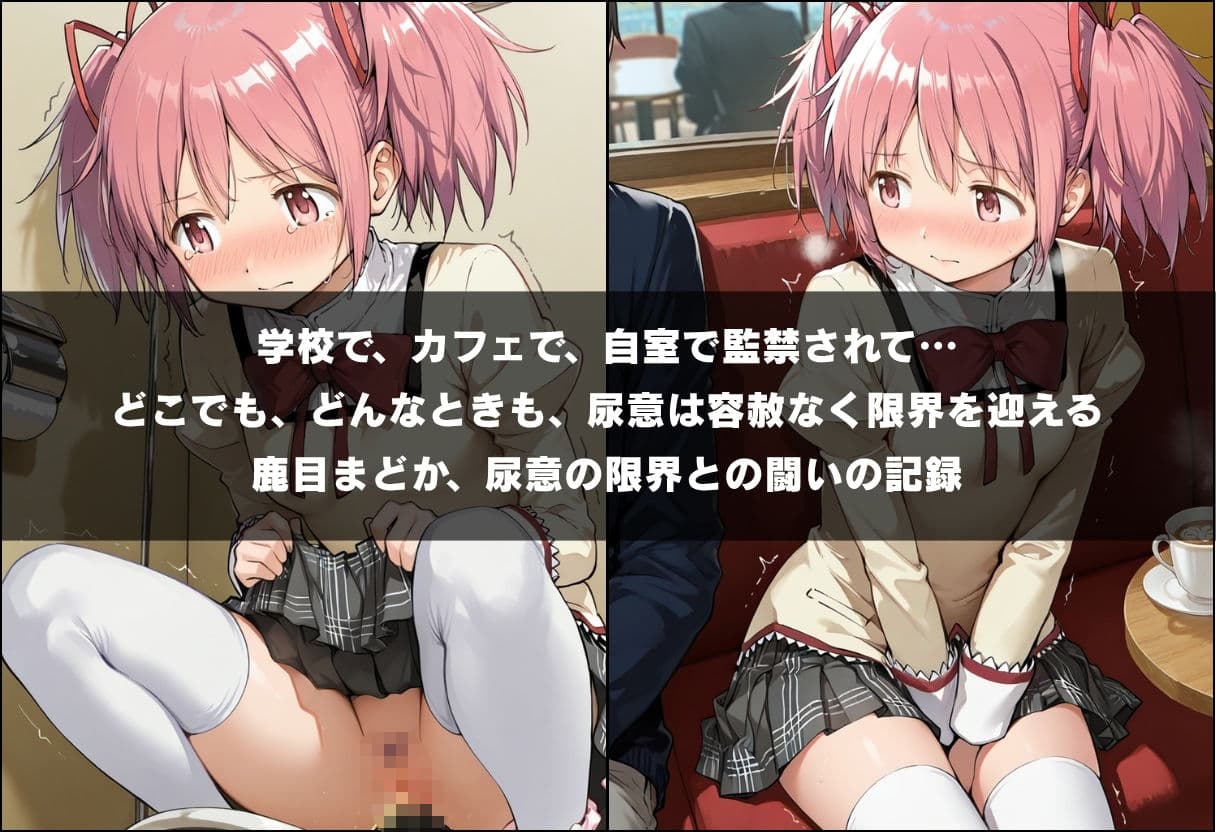 尿意の限界 ドギマギおもらし 鹿目まどか サンプル1