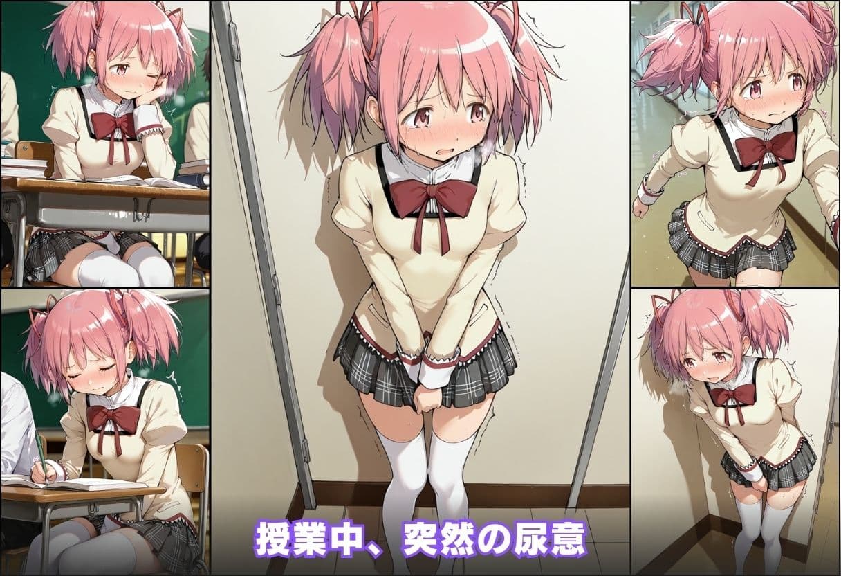尿意の限界 ドギマギおもらし 鹿目まどか サンプル3
