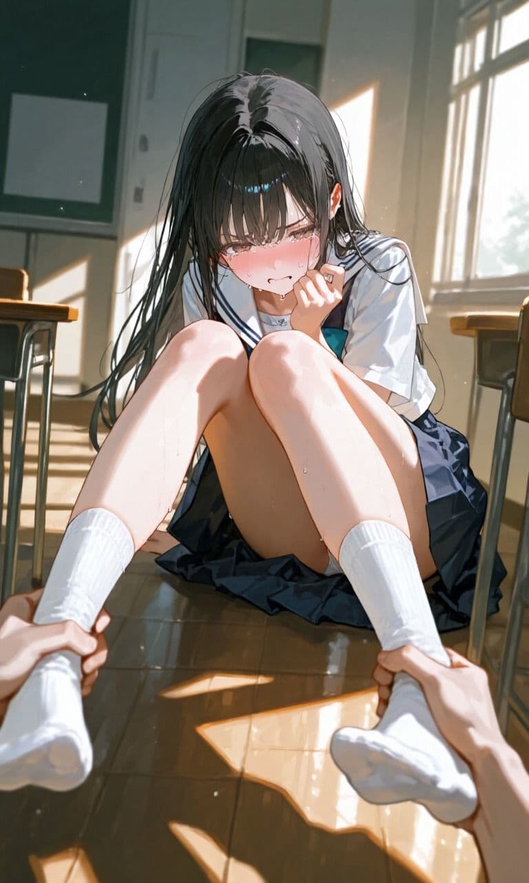 黒髪清楚女子を好きなだけ操ってみた サンプル3