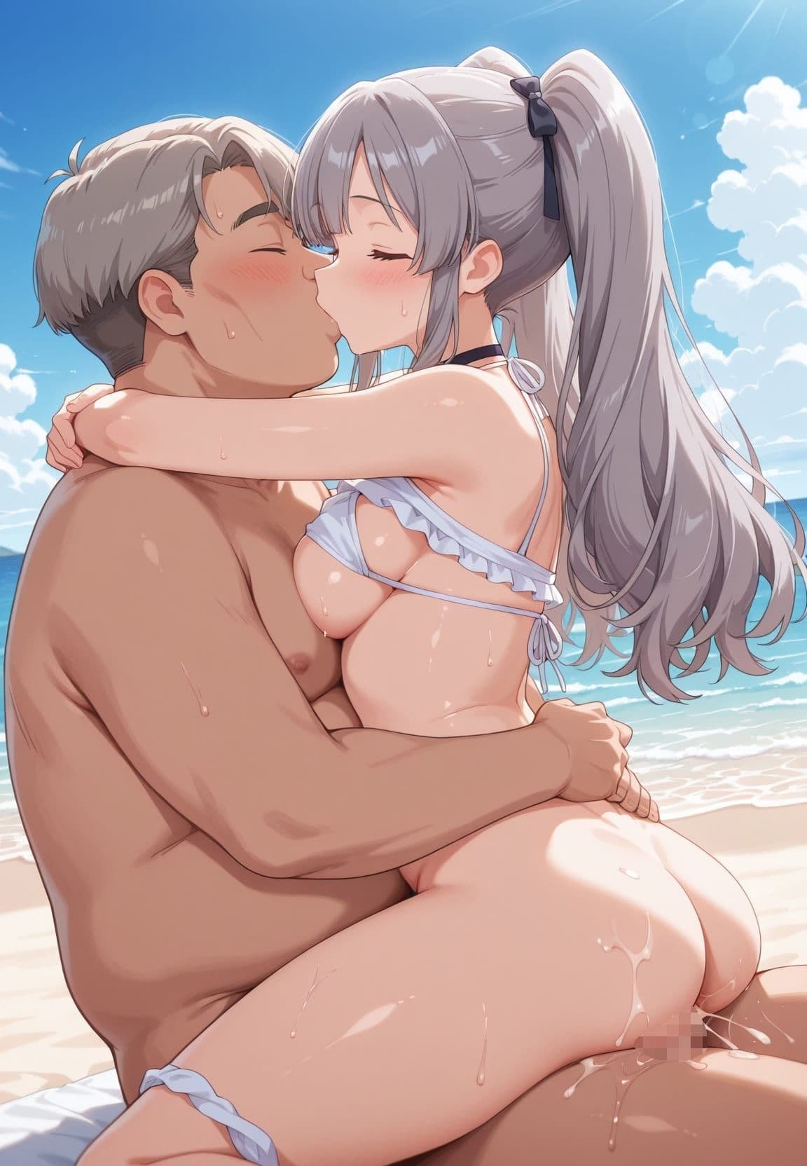 やだぁぁ…！！ 見られてるのにイッちゃう…！！ 俺の彼女は露出狂 ア〇ドルマスター No.3 サンプル7