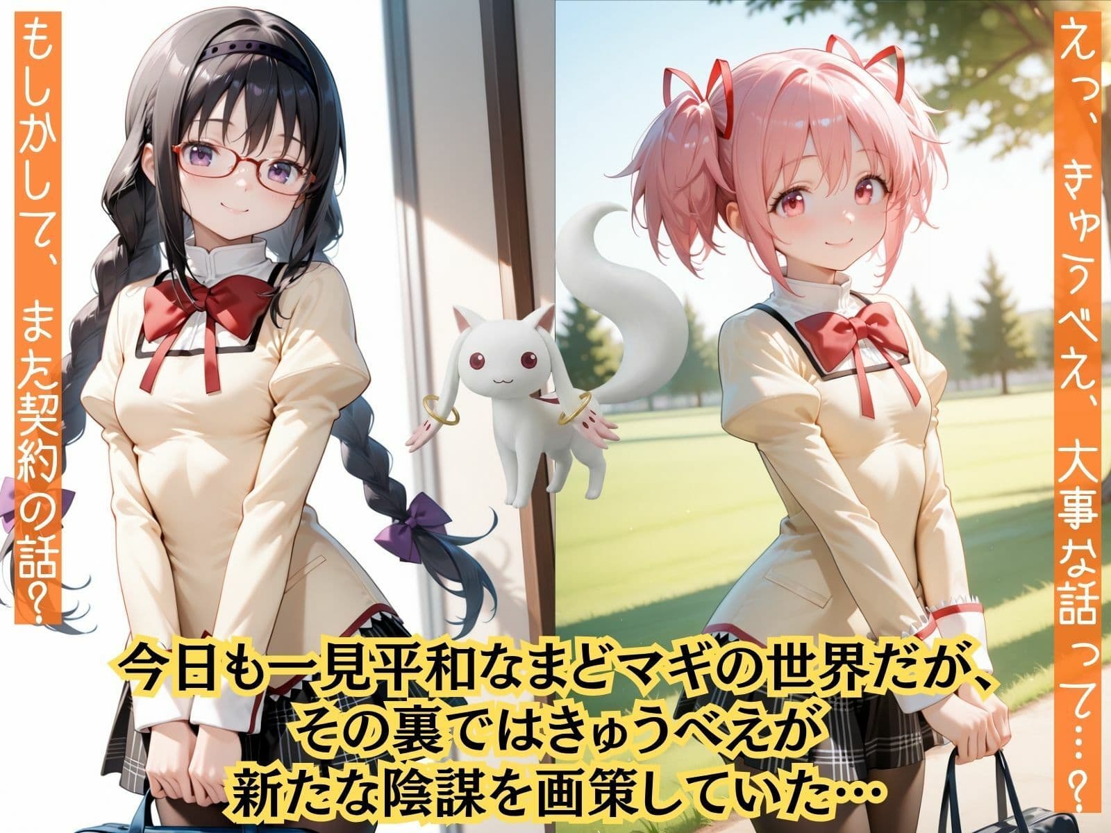 もしも可憐で誇り高き魔法少女達を〇〇の力で強●的に着せ替え人形に堕として弄んだら？まどマギ編 サンプル1