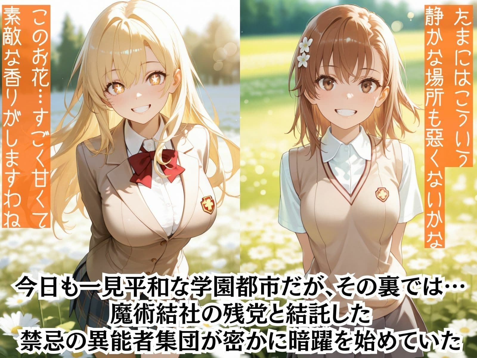 もしも可憐で誇り高き美少女達を〇〇の力で強●的に着せ替え人形に堕として弄んだら？とある編 サンプル1