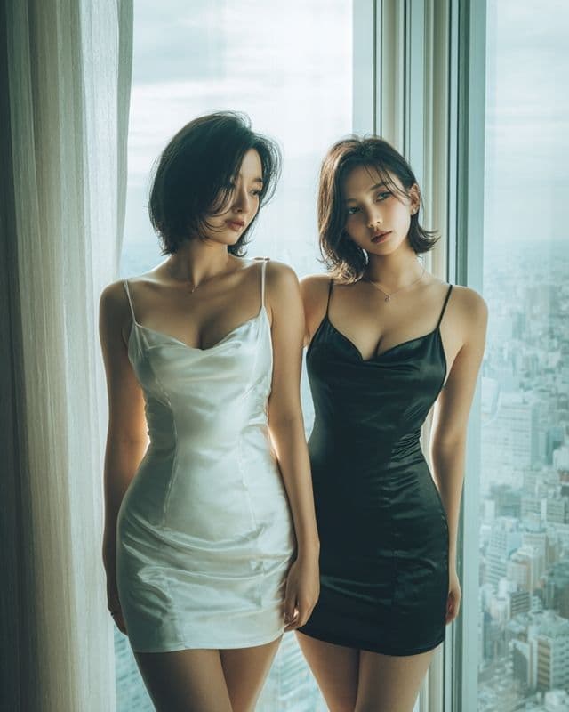艶サテン美女のぴったりボディコンコレクション サンプル10