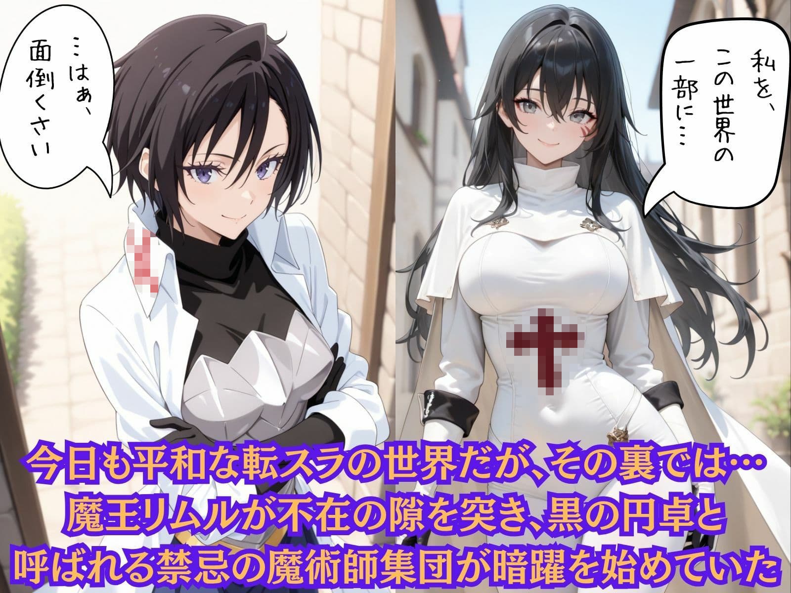 もしも魔国の誇り高きヒロイン達を強●的に●●の力で着せ替え人形に堕として弄んだら？転スラ編 2 サンプル1