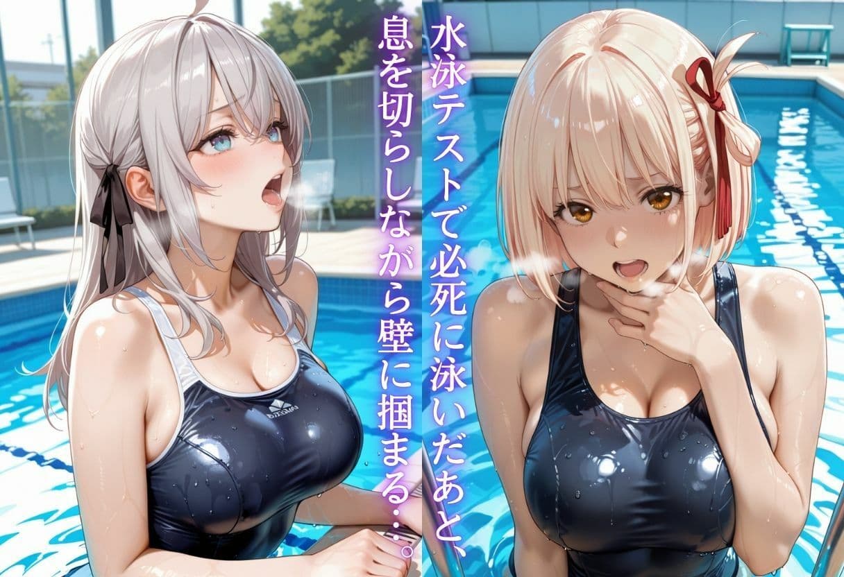 水泳テストで落とされたので先生を誘惑したら妊娠した サンプル1