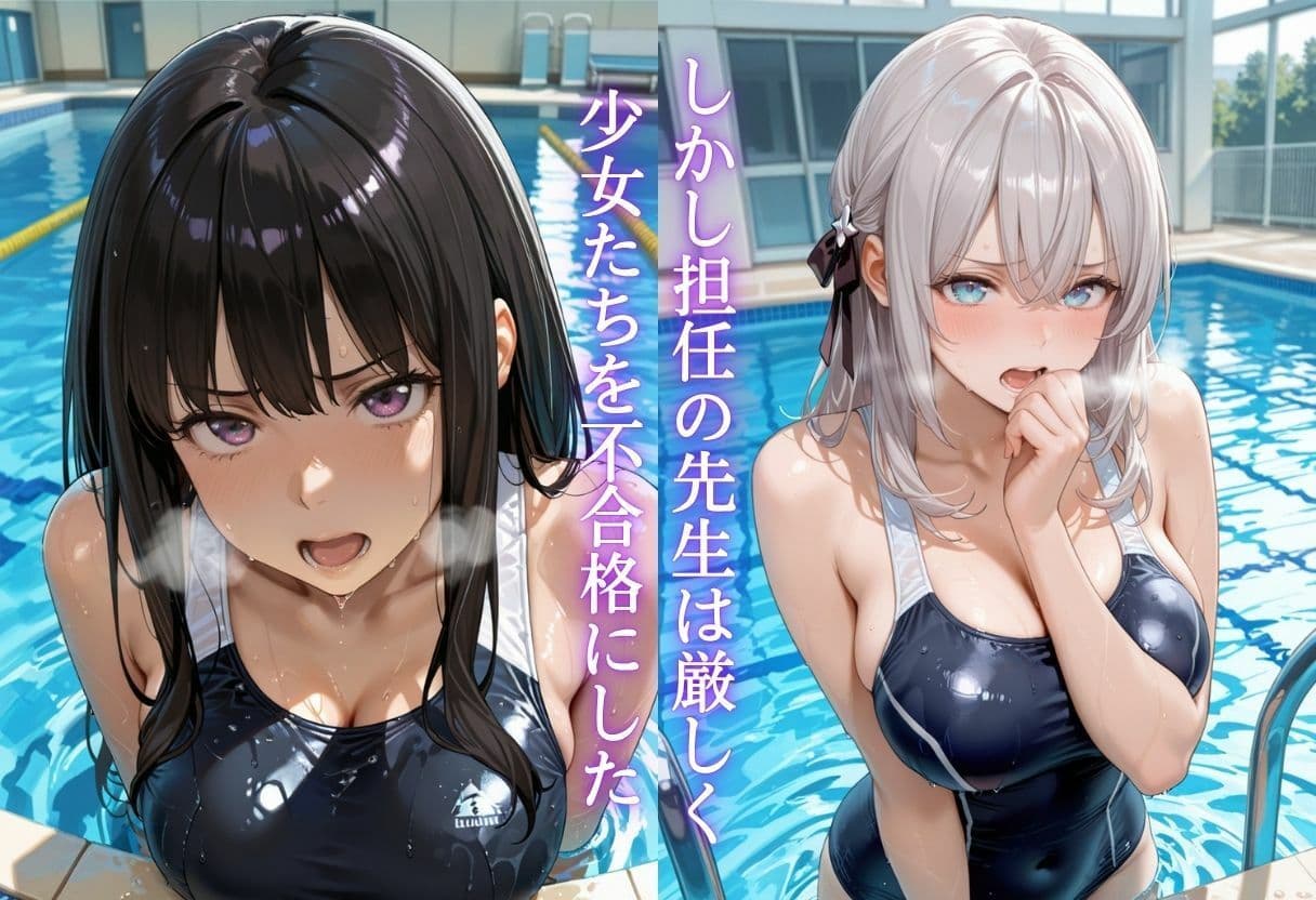 水泳テストで落とされたので先生を誘惑したら妊娠した サンプル3
