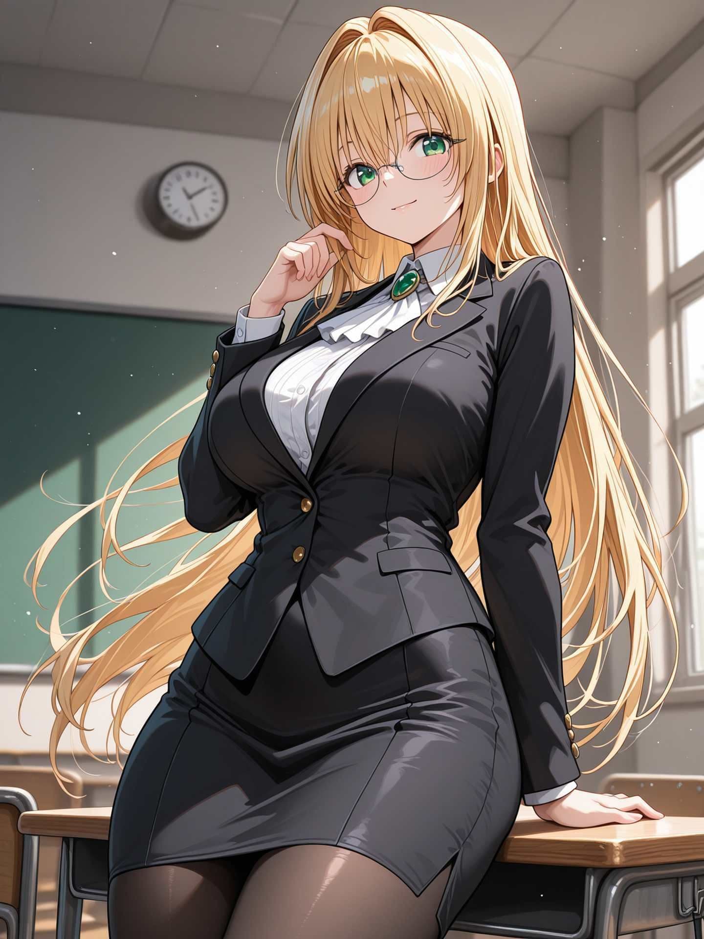 ティアーユ先生と濃厚セックス！ サンプル1