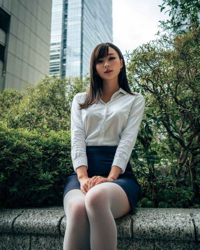 OL美脚フェチ  ーミニスカ×ストッキングー サンプル7