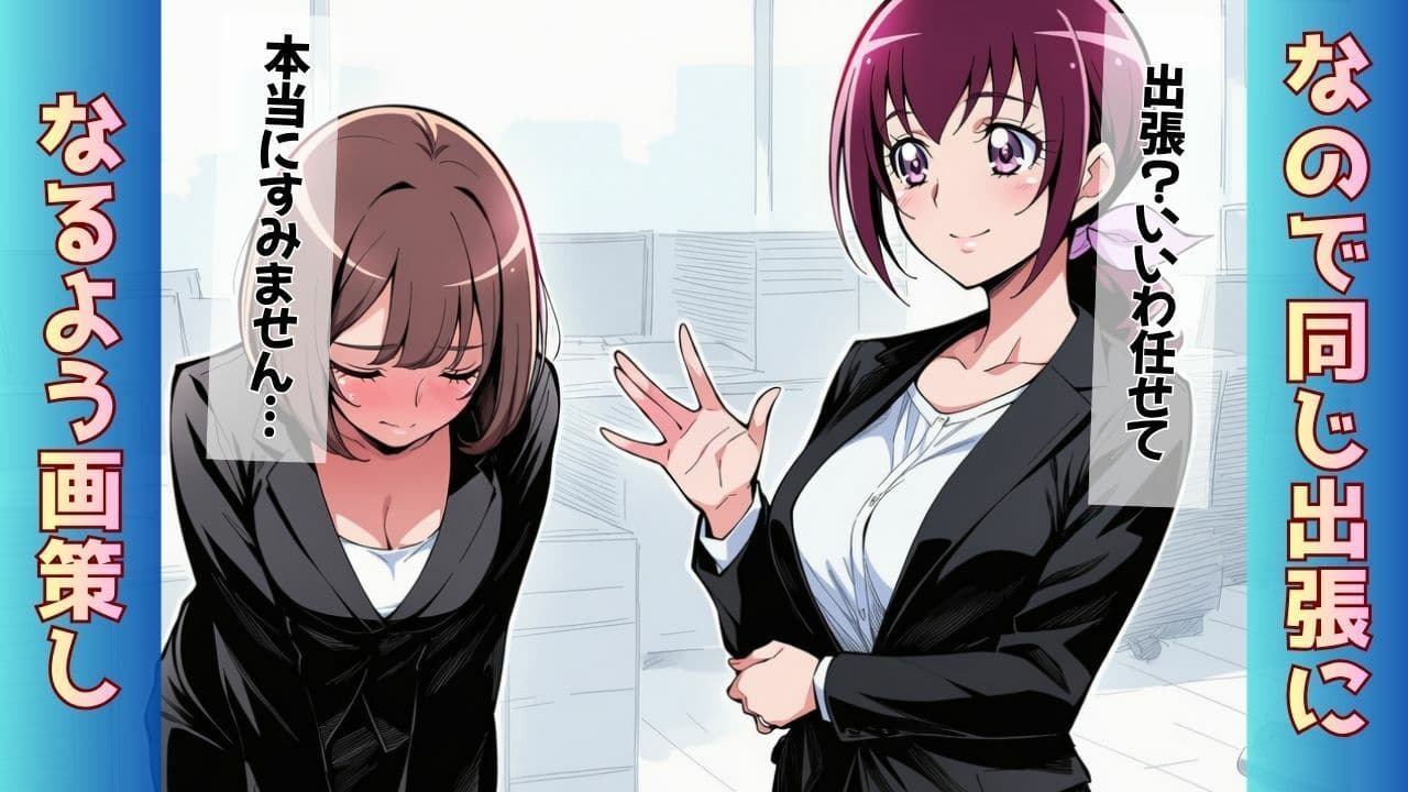 【人妻社員】死ぬほど大嫌いな上司と出張先でまさかの相部屋に サンプル6