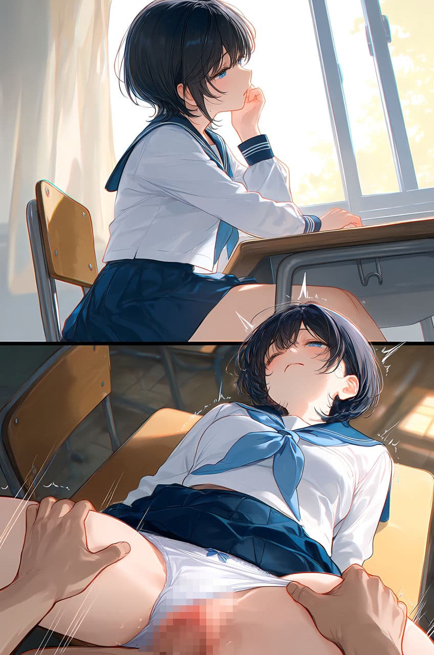 パンツ見せてくれる娘だいたいヤレる娘 サンプル3