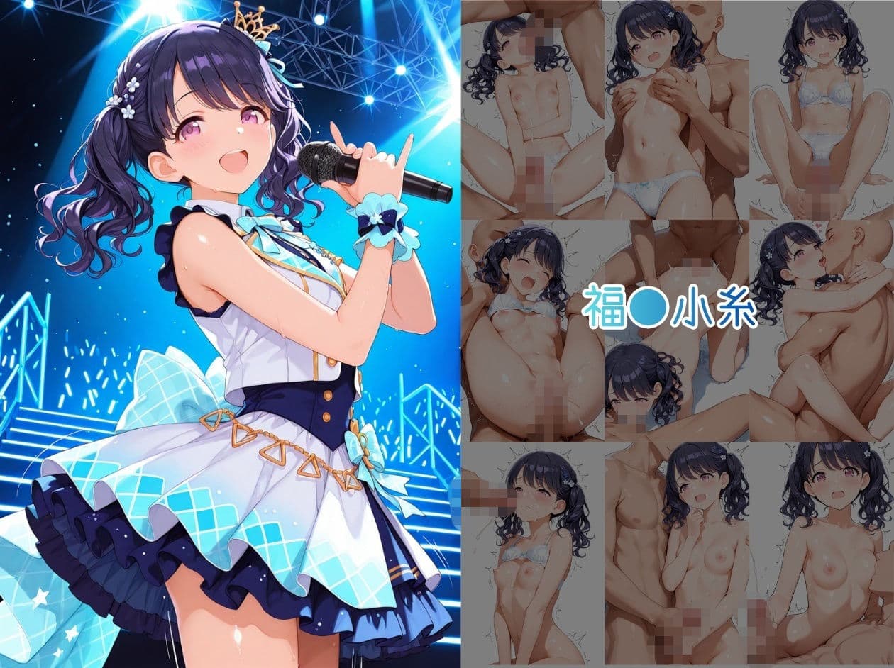アイドルヌードコレクション 〇ルミネーション〇ターズ＆〇クチル篇（浅〇透 樋〇円香 福〇小糸 市〇雛菜 櫻〇真乃 風〇灯織 八〇めぐる） サンプル6