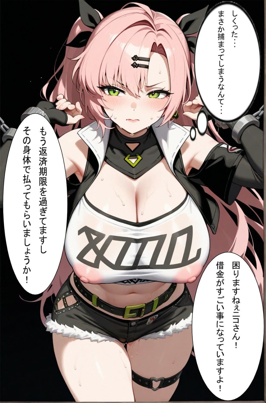 借金返済の女社長 サンプル1