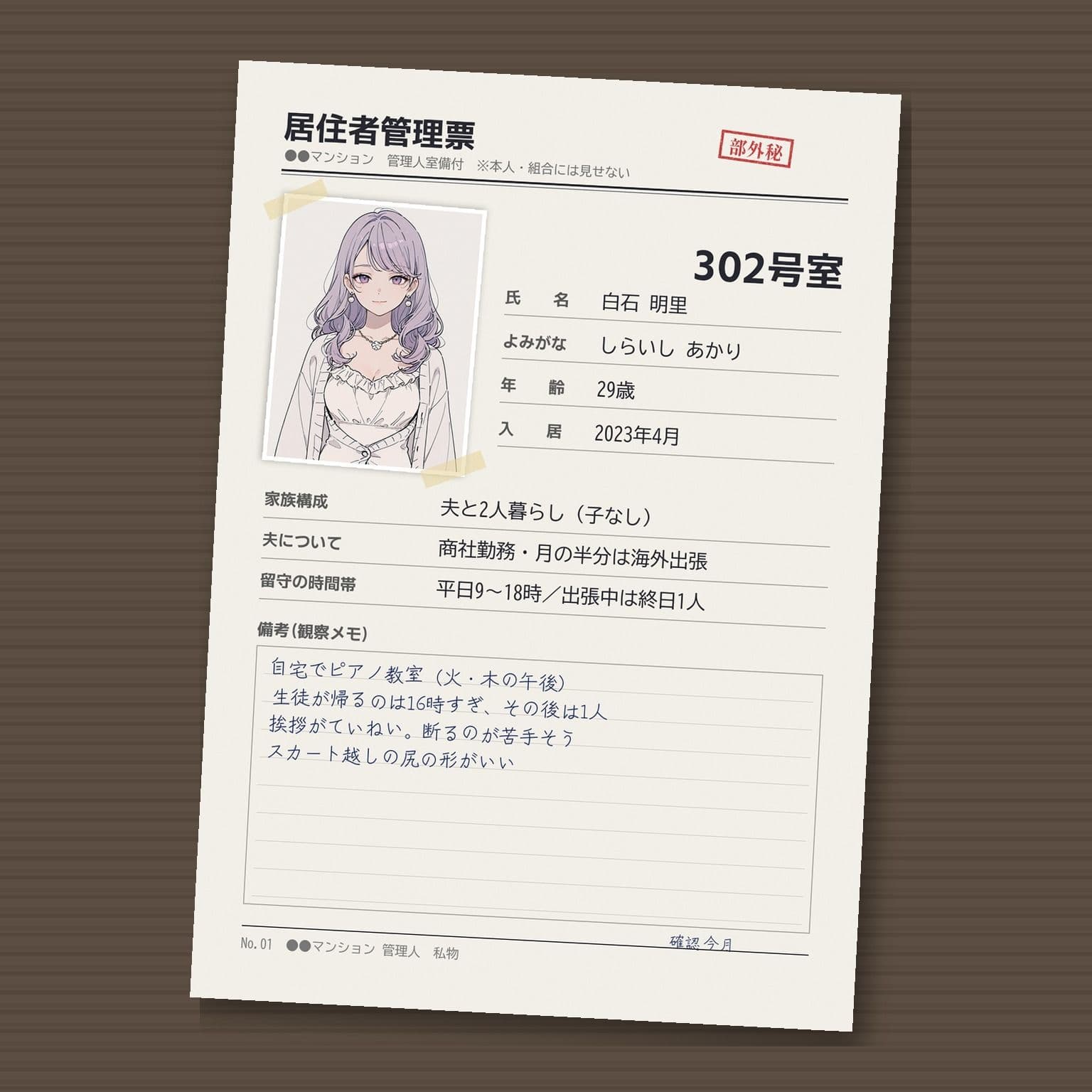 アナルマンション〜変態管理人の尻穴しつけ記録〜 サンプル2