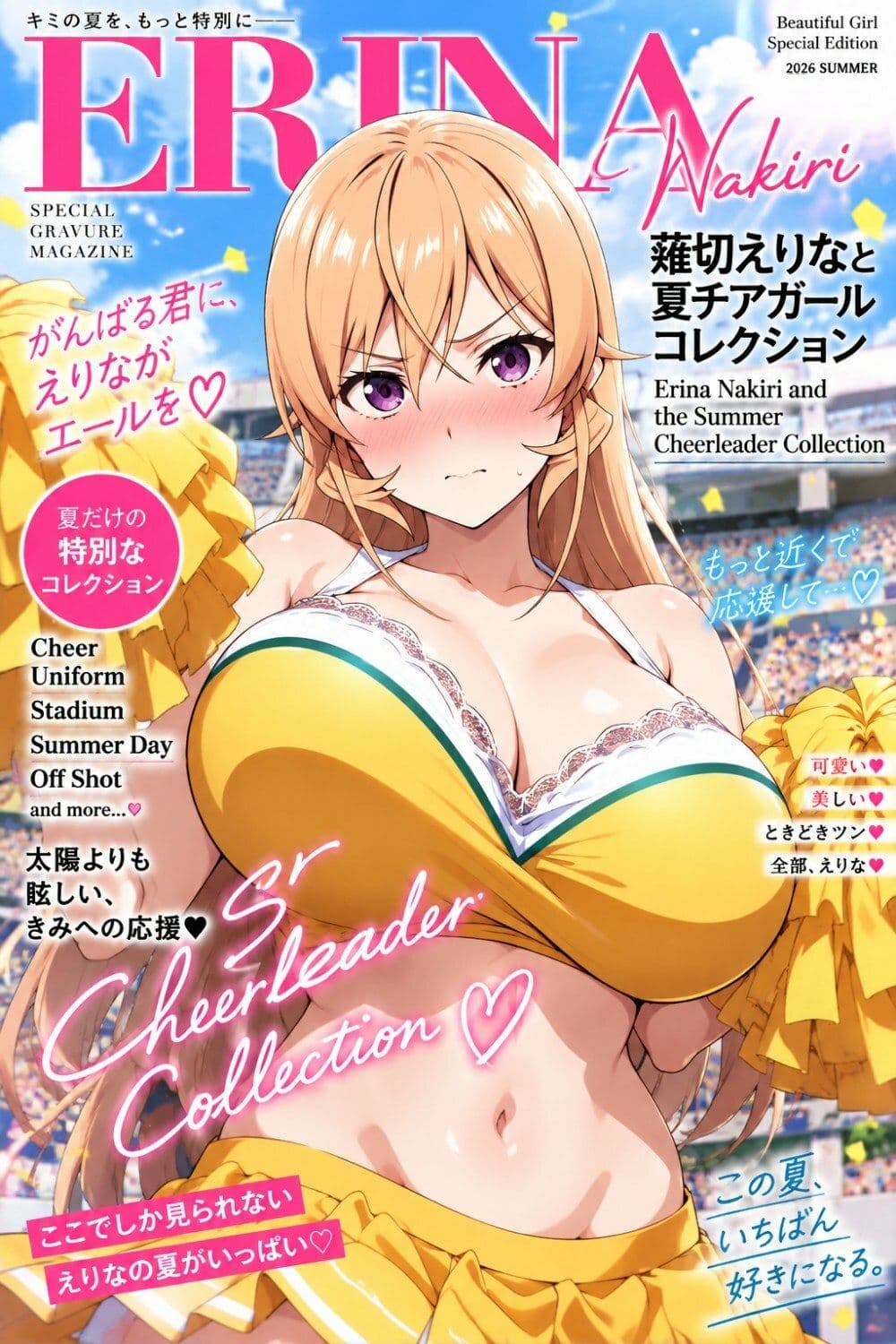 薙切えりな夏チアガールコレクション サンプル9